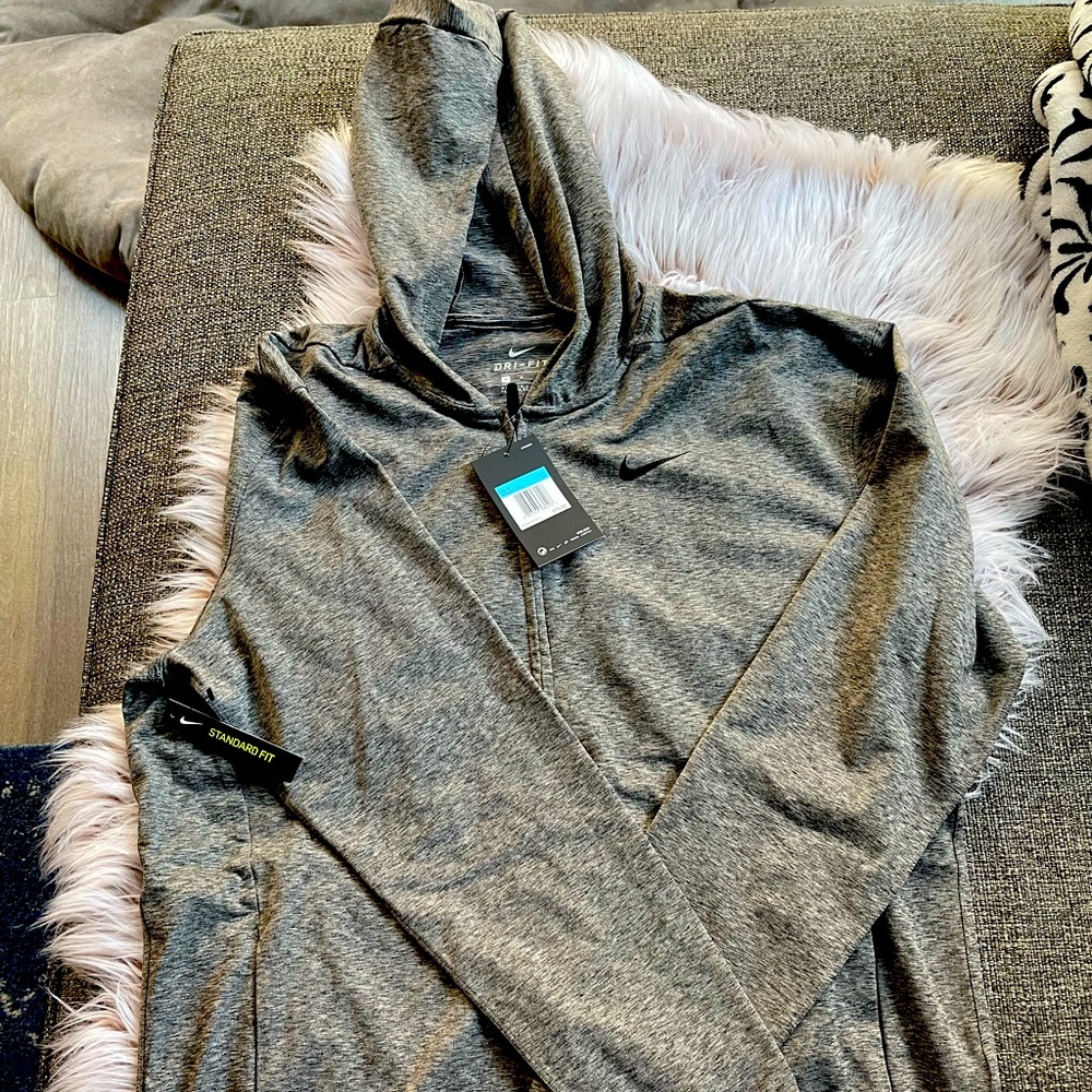 Mens dry fit zip hoodie